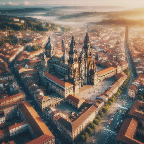Santiago De Compostela Is The Destination Of The Camino Del Norte Santiago De Compostela Is The Destination Of The Camino Del Norte