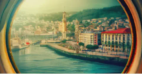 The Port Of Ferrol In Spain At The Start Of The Camino Inglés The Port Of Ferrol In Spain At The Start Of The Camino Inglés