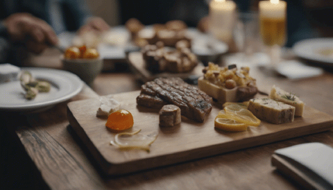 Galician food is a gourmet delight Galician food laid out on a table