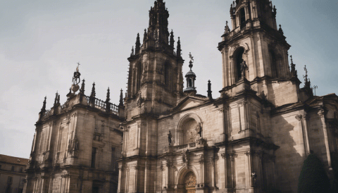 The Cathedral is the centerpiece of the City The Cathedral of Santiago de Compostela